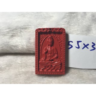 3035天然硃砂辰砂念珠佛珠佛像硃砂墜子臺灣硃砂觀音觀世音菩薩