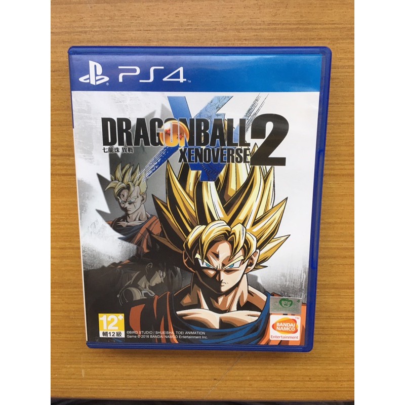 PS4 七龍珠 異戰2 中文版 dragon ball 2 xenoverse 光碟無刮