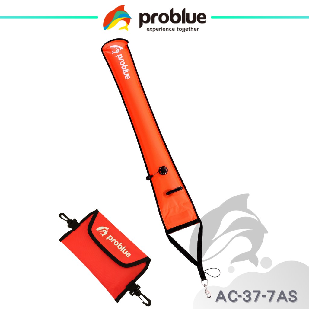 problue AC-37-7AS 126cm 水面標示用浮條 潛水象拔 浮力袋
