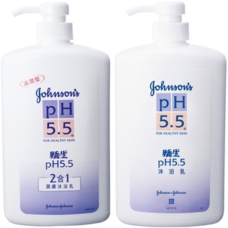 Johnson's 嬌生 pH5.5 沐浴乳(1000ml) 一般款 2合1 現貨