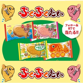 +爆買日本+ MEITO 名糖 福福鯛 鯛魚燒餅乾 檸檬/檸檬紅茶/可可風味/草莓/乳酸菌 可可風味餅乾 日本必買