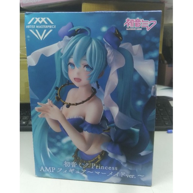 日版現貨 TAITO 景品 初音未來 MIKU 美人魚  AMP 公仔 初音 人魚