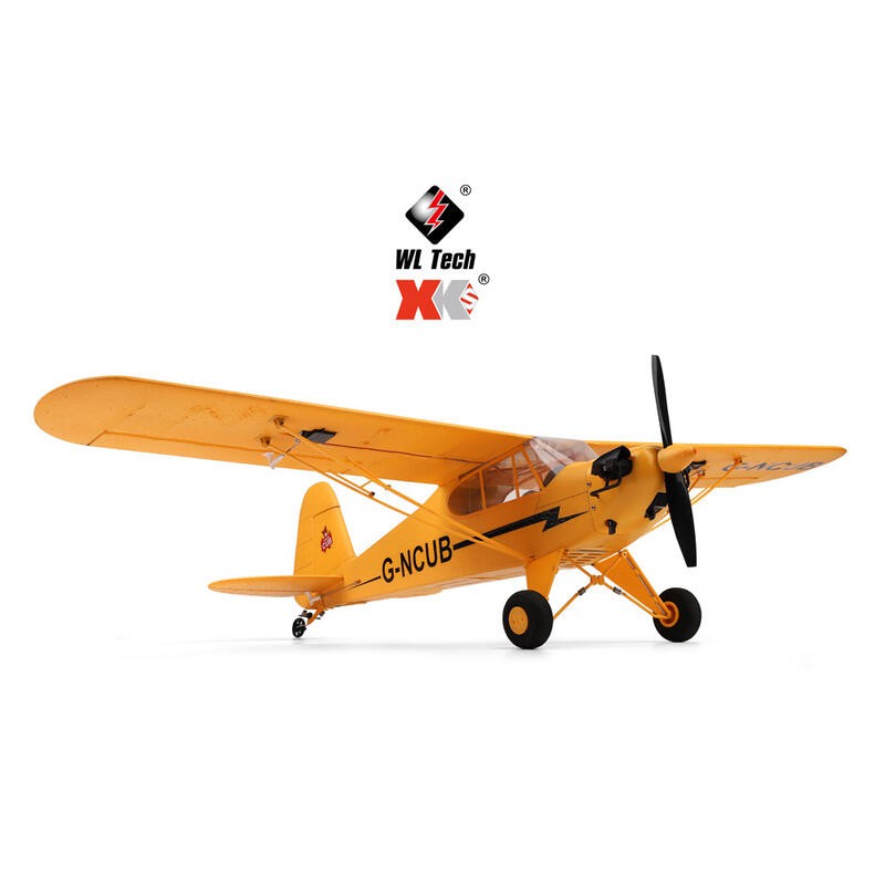 偉力XK A160 mini J3 CUB 3D/6G 水平自穩飛控 套裝版到手飛 像真機遙控飛機