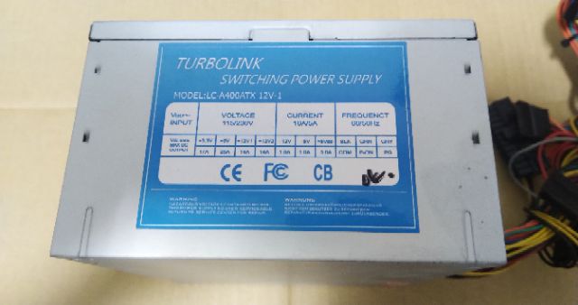 【賣可小舖】TurboLink Power 400W電源供應器 拆機良品 每顆120元