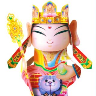 地藏王菩薩 紙偶公仔 DIY紙偶公仔 DIY 免割剪 免膠黏 DIY 輕鬆完成 創意商品 可愛有趣 立體拼圖