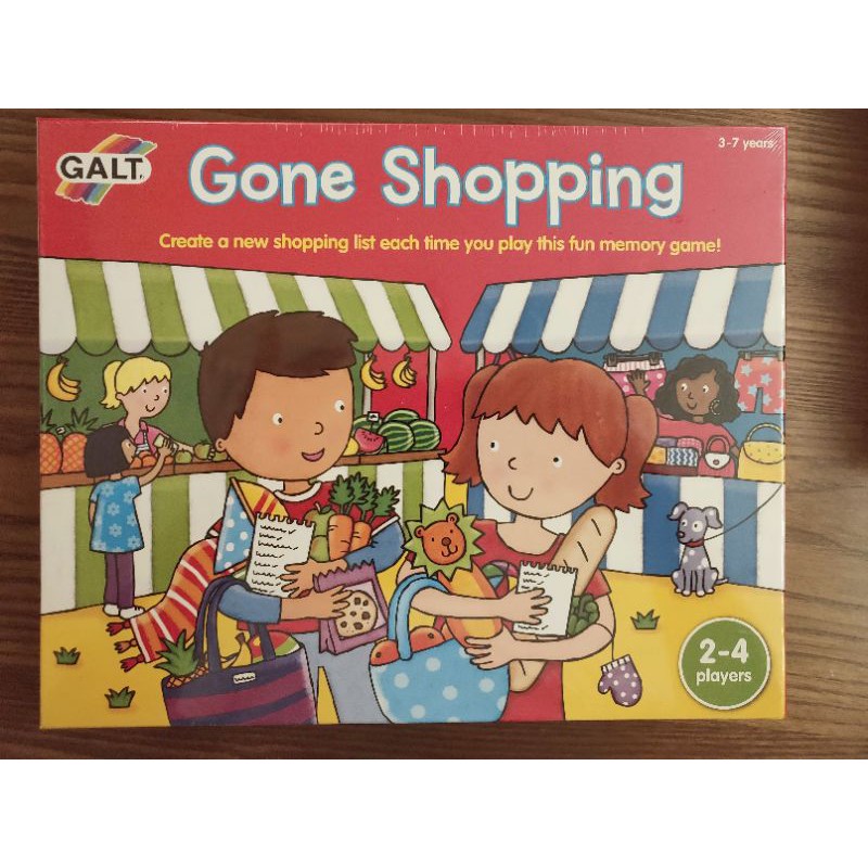 （全新）英國GALT Gone Shopping桌遊