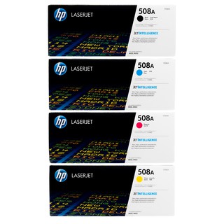 HP 508A 一組四色 CF360A+CF361A+CF362A+CF363A 原廠碳粉匣《贈100元7-11禮券》