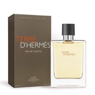 HERMES 愛馬仕 大地男性淡香水-50ml TESTER 100ml 200ml 禮盒-國際航空版