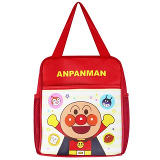 ANPANMAN 麵包超人 AN26312拉鍊款 午餐袋 .手提袋 .便當袋 a-紅色 . b-粉色