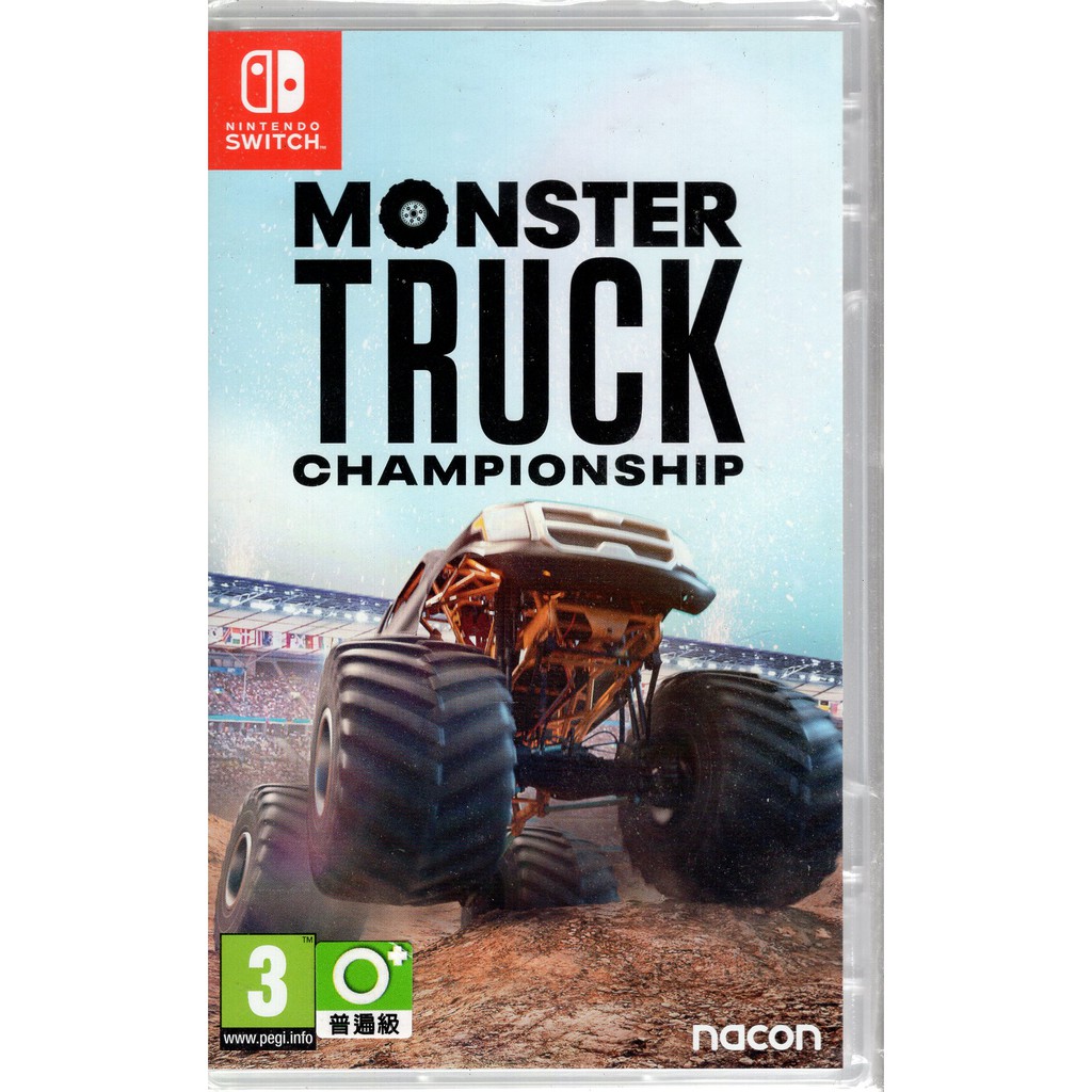 Switch遊戲 NS 怪獸卡車錦標賽 Monster Truck Championship 中文版【魔力電玩】