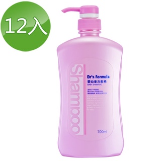 《台塑生醫》Dr's Formula嬰幼童洗髮精700ml/瓶(3瓶/6瓶/12瓶)