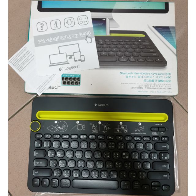 羅技 K480 無線藍牙多功能鍵盤