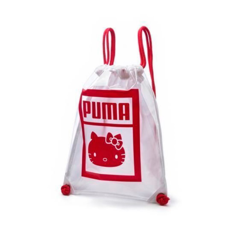 全新正品PUMA X HELLO KITTY GYM SACK 細繩束口袋.後背包