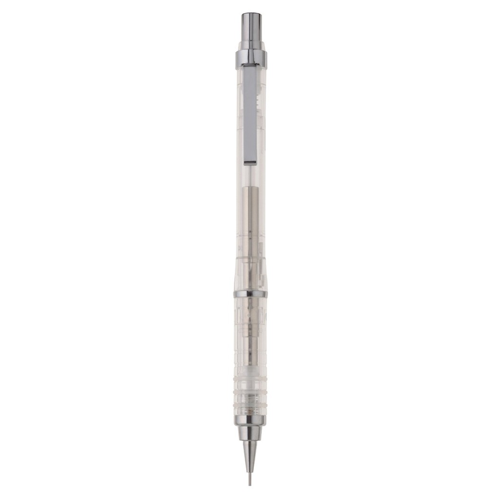 【代購】MUJI 無印良品-日本限定 低重心手搖自動筆 透明 0.5mm 搖搖筆 自動鉛筆