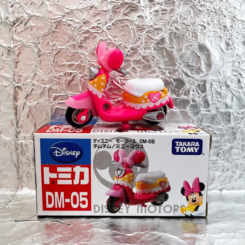TOMICA DM-05 迪士尼 Disney 夢幻米妮粉紅點點機車 機車 迪士尼樂園限定 多美 TOMY
