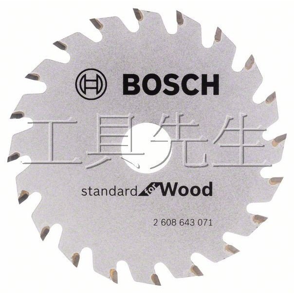 含稅【工具先生】BOSCH 木工鋸片 圓鋸片 鎢鋼鋸片 3"／85mm GKS12V．GKS10.8V．HS300DWE