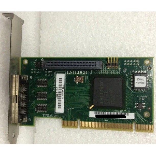 原裝LSI Logic LSI20160 32-bit PCI Ultra160 SCSI (含CAB-HD4X1條)