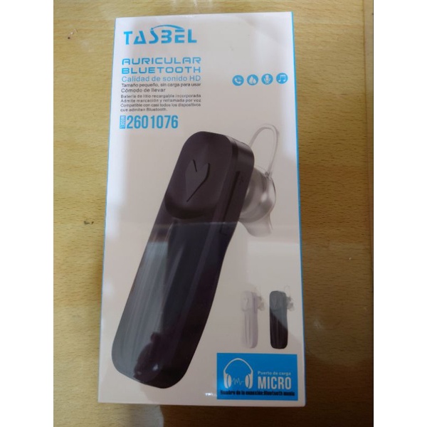 TaSBEL AURICULAR Bluetooth 商務型藍牙耳機 白色