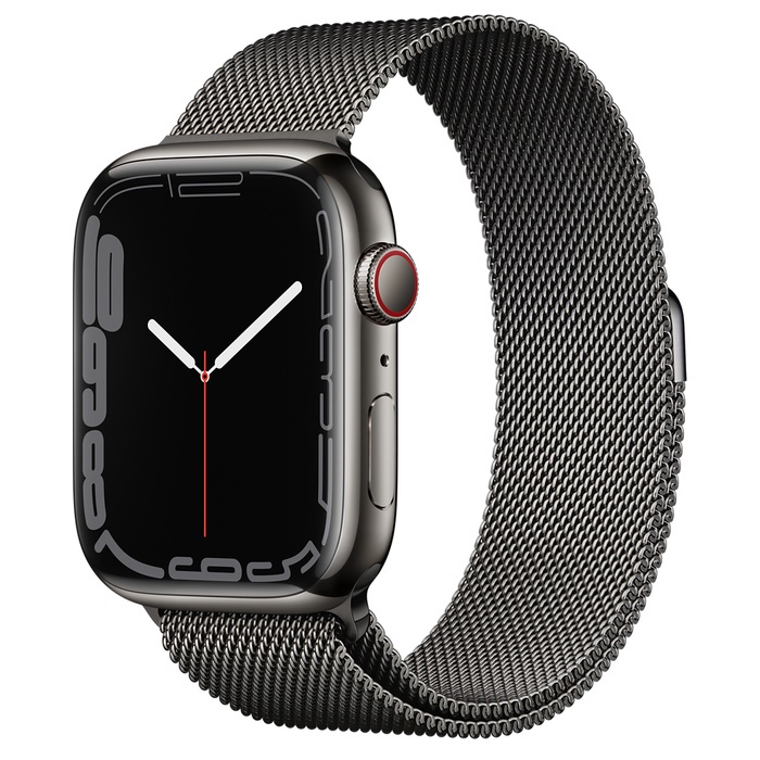 我要買apple watch7 不鏽鋼石墨色45MM或是鈦金屬