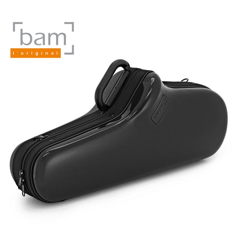 【現代樂器】三期零利率免運！法國 BAM 4001SN Alto Sax Case 中音薩克斯風盒 黑色