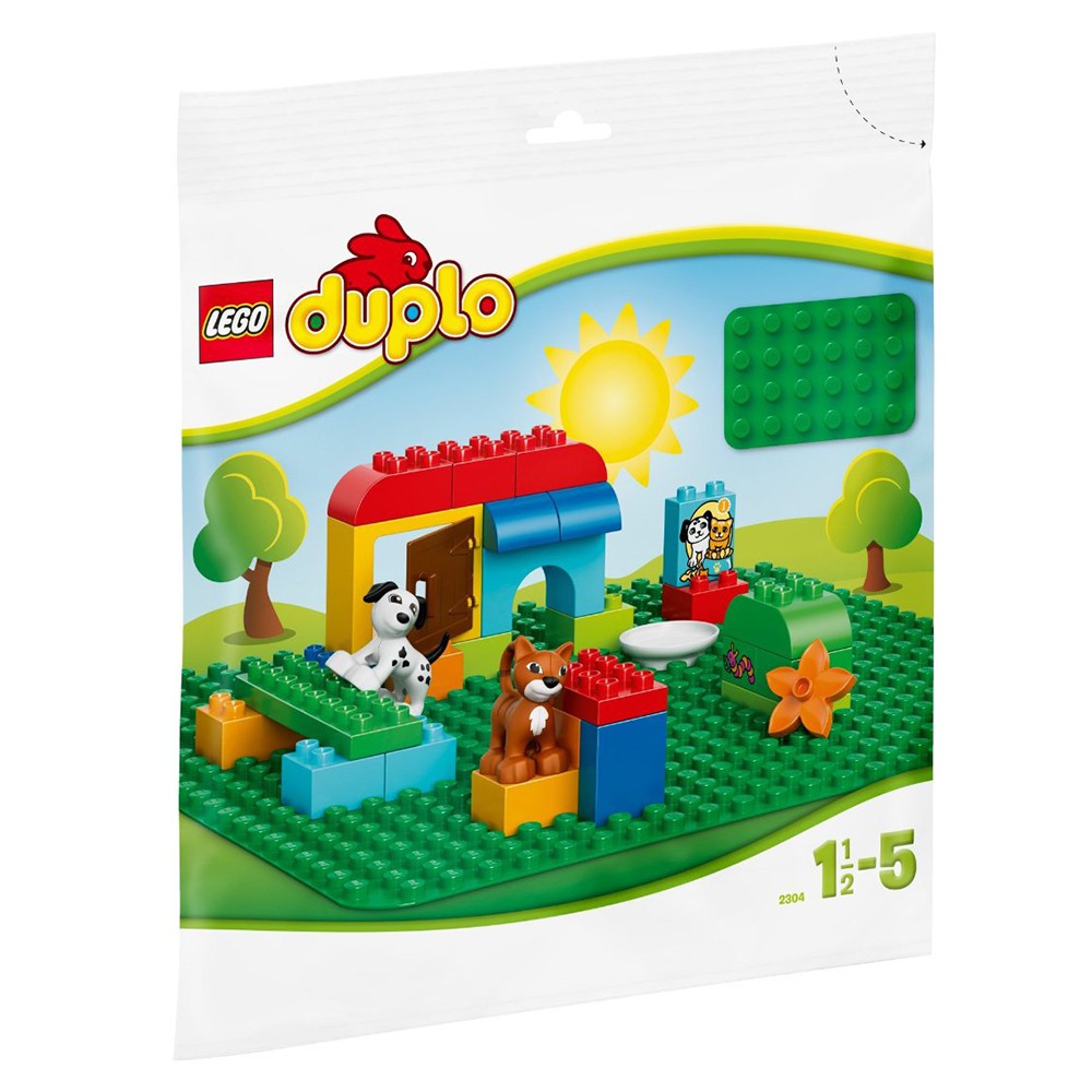 LEGO樂高 LT2304 綠色大底板_Duplo 得寶系列