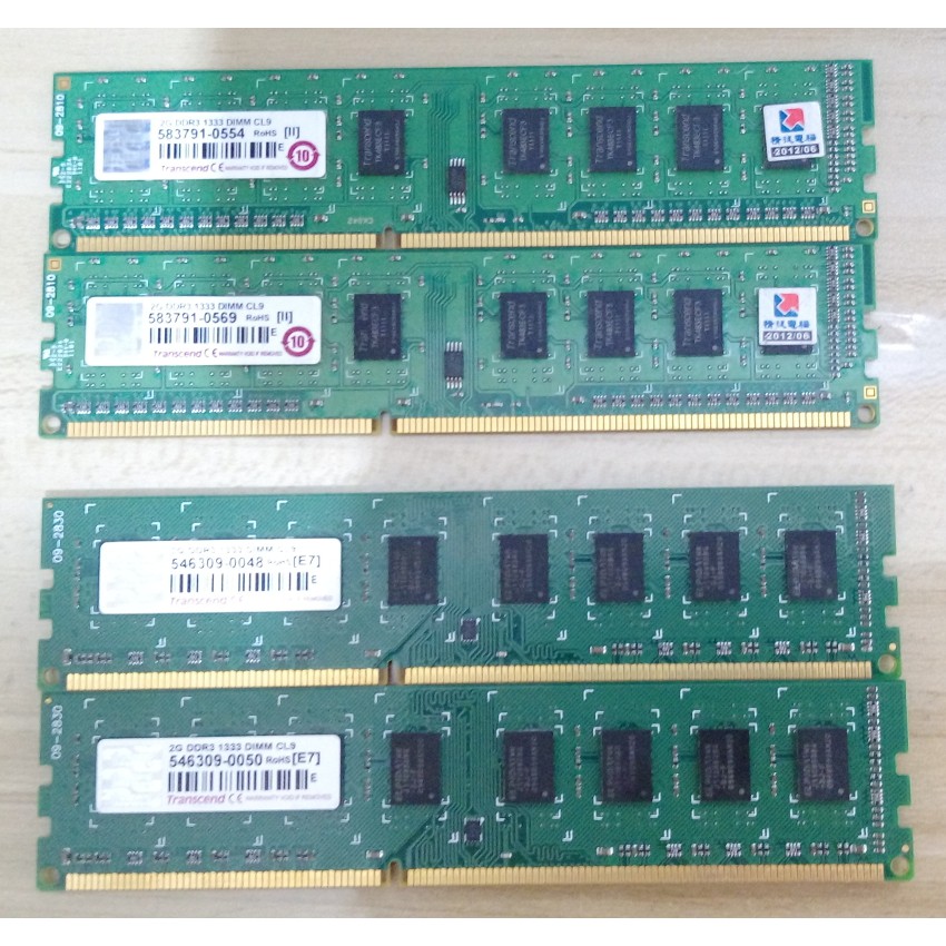 創見 DDR3 1333 2G 記憶體 - 原廠終生保固