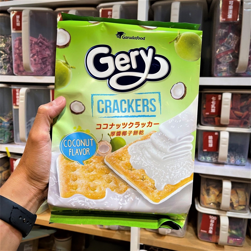 【嘴甜甜】 GERY厚醬餅乾 椰子口味  1包 12小包【直播限定】