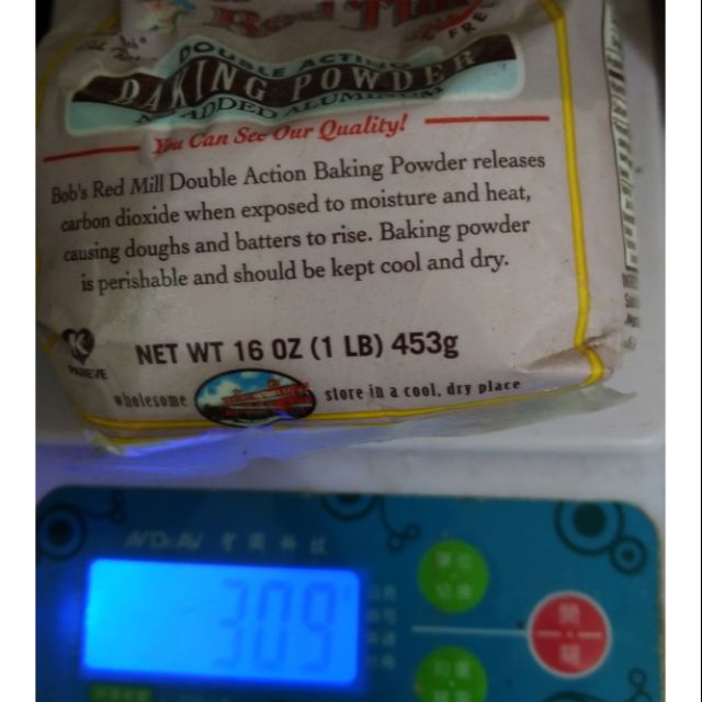 Bob's red mill baking powder 無鋁泡打粉