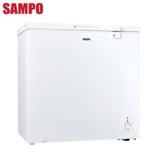SAMPO 聲寶- 200L定頻上掀式冷凍櫃 SRF-202G含基本安裝+舊機回收 大型配送