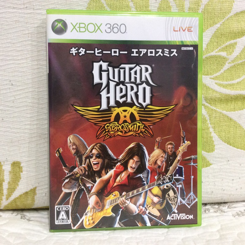 XBOX360 X360 日版 吉他英雄 史密斯飛船專輯 Guitar Hero