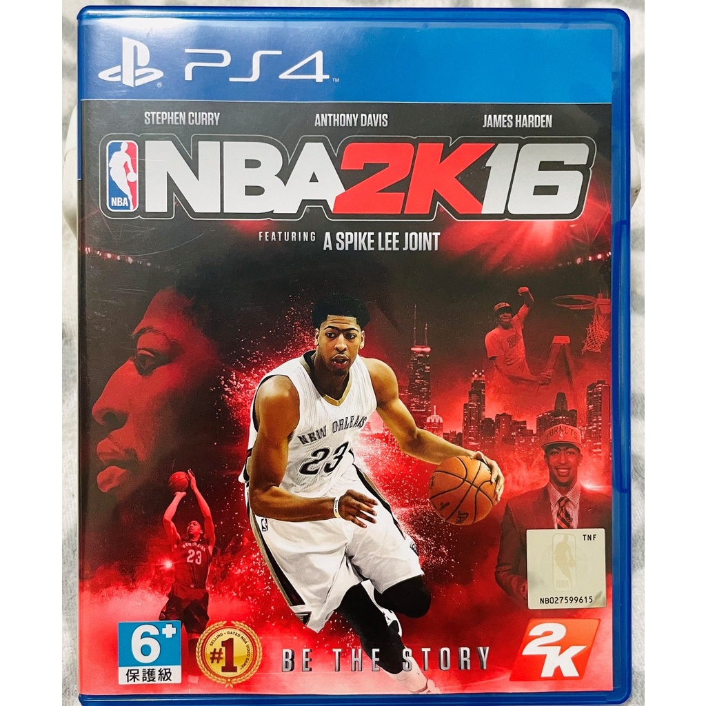 二手 PS4 遊戲片  NBA 2K16 NBA2K16 美國職業籃球 中文版