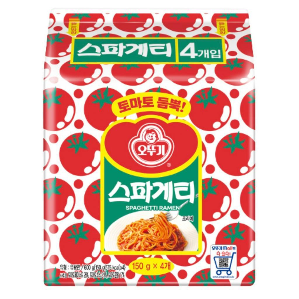 SY韓國代購🇰🇷  Ottogi 不倒翁 番茄風味義大利麵  4包x1袋