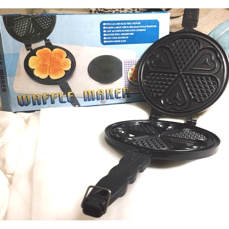 【卡樂猴小舖】全新 花瓣造型鬆餅烤盤 可用電磁爐/瓦斯爐
