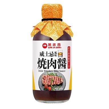 《客訂》萬家香威士忌風味燒肉醬  225公克 快速到貨