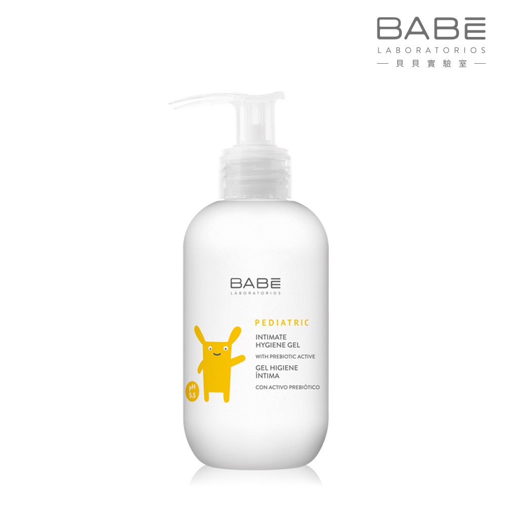 【西班牙 BABE】貝貝實驗室 女寶寶專用衛生清潔凝膠 200ml