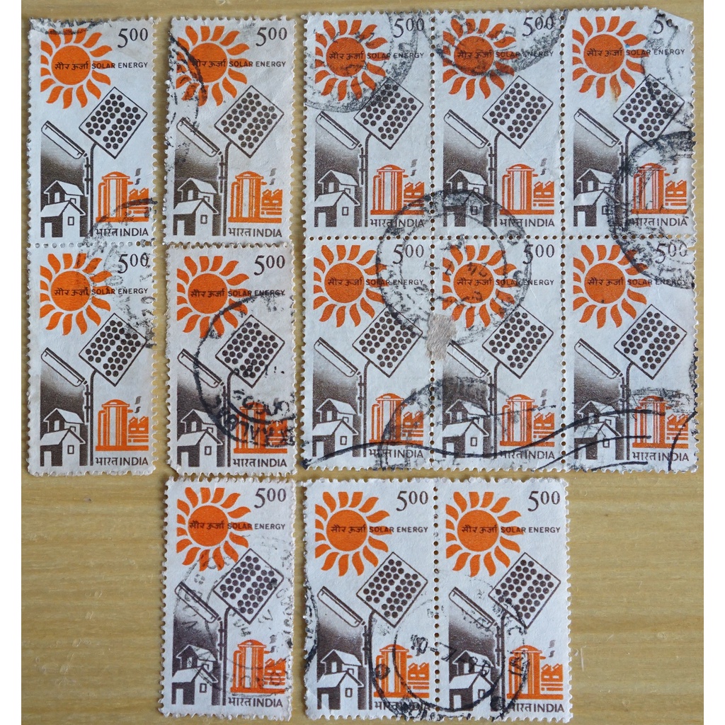 印度舊票-太陽能 (單張出售)
