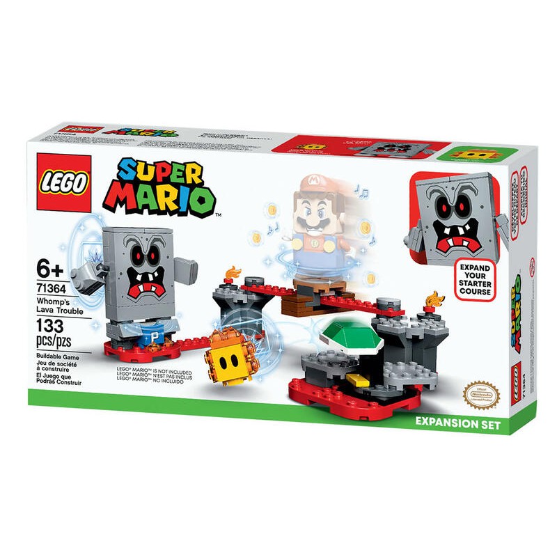 【玩具偵探】(現貨) 正版貨 71364 LEGO 樂高積木 瑪莉歐 Mario 砰砰的熔岩之亂 馬力歐 瑪莉歐
