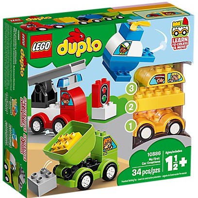 ［想樂］全新 樂高 LEGO 10886 Duplo 德寶 我的第一套創意汽車組合