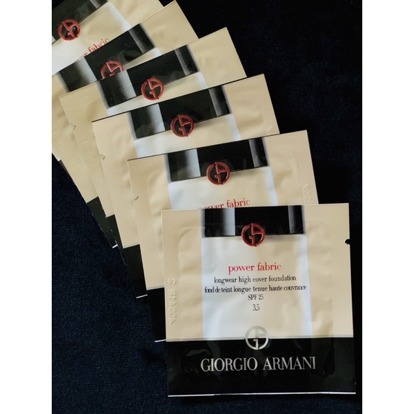 （全新現貨）Giorgio Armani 完美絲絨水粉底 3.5色號 試用包