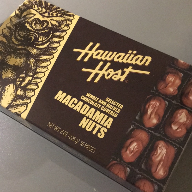 夏威夷直購 Hawaiian Host selected whole and halves 巧克力裹夏威夷豆