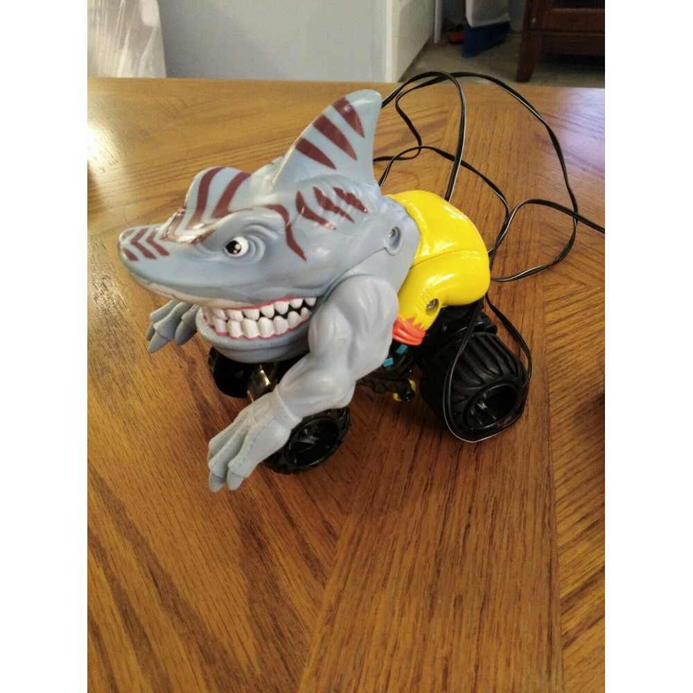 鯊魚俠 Street Sharks Mattel 飛俠智多星 遙控線控車 美系經典模型老玩具