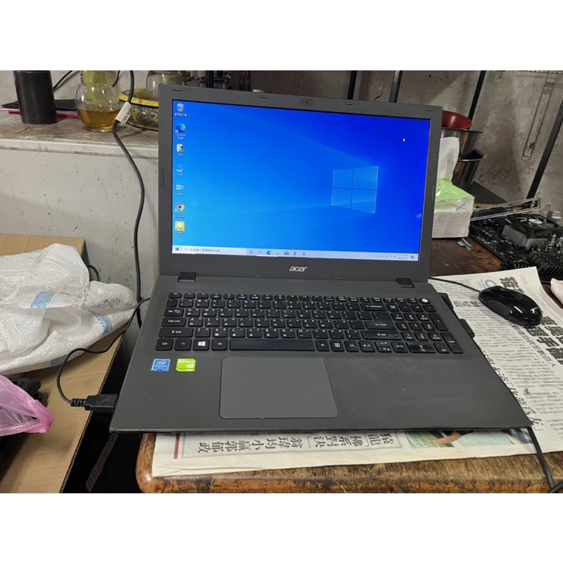 宏碁 ACER Aspire E5-532G 四核心 筆記型電腦/4G/全新SSD240G/二手良品 $3000