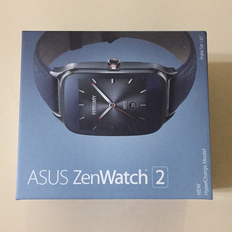 ASUS ZenWatch2 / WI501Q /附伯爵藍悠遊卡錶帶/雙錶帶