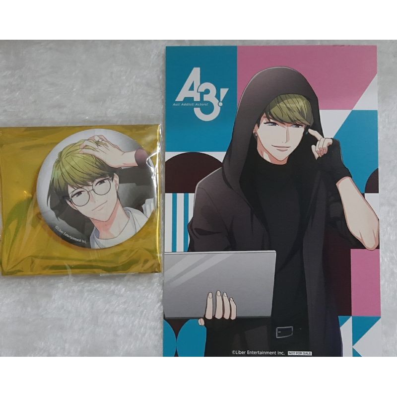 售 A3 卯木千景 特典 徽章 安利美特特典卡 蝦皮購物