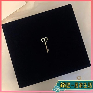 首飾收納盒 收納箱 絨布盒飾品盒 戒指項鍊耳環耳夾收納 雙層木質首飾盒收納盒飾品歐式絨布精美容量簡約CPB耳環項鏈收納