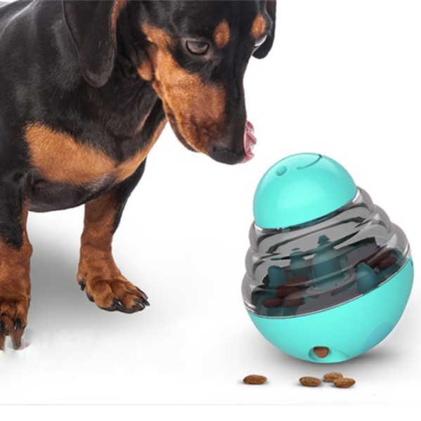 不倒翁漏食球玩具 大容量 漏食球 寵物玩具 不倒翁玩具 寵物益智玩具 寵物餵食漏食器 貓狗通用 DAMISHOP