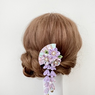 和風頭飾日式布花步搖和風髮飾浴衣和服頭飾筱雅衣舖 D248 蝦皮購物