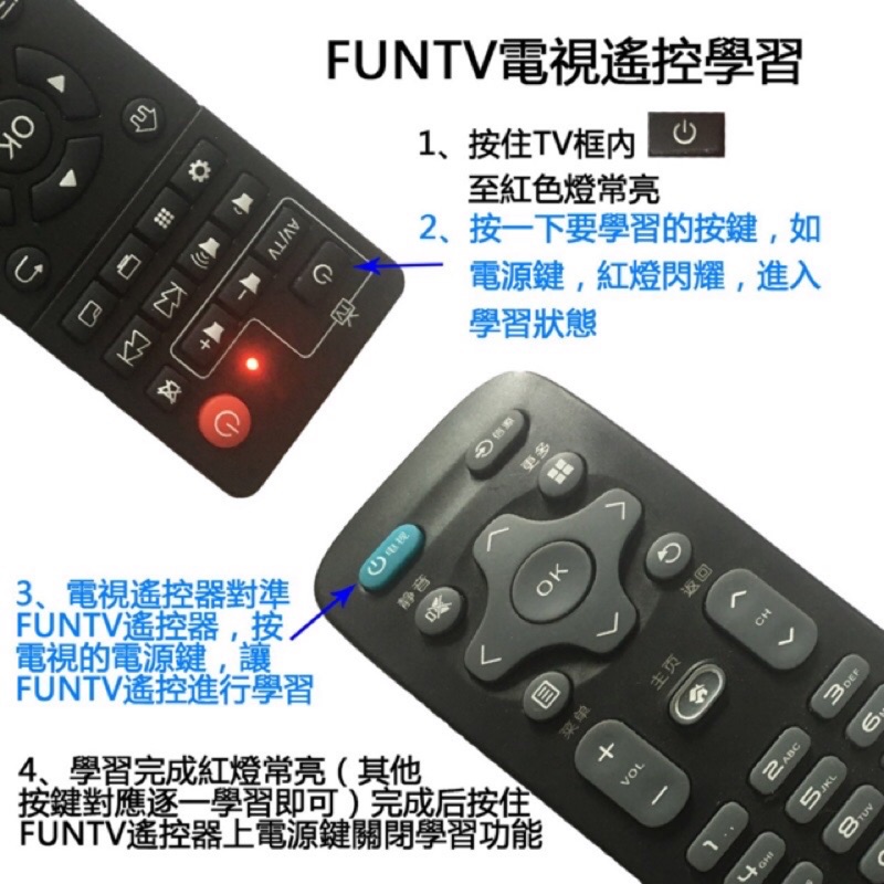 《小鐵影音》FunTV 遙控器