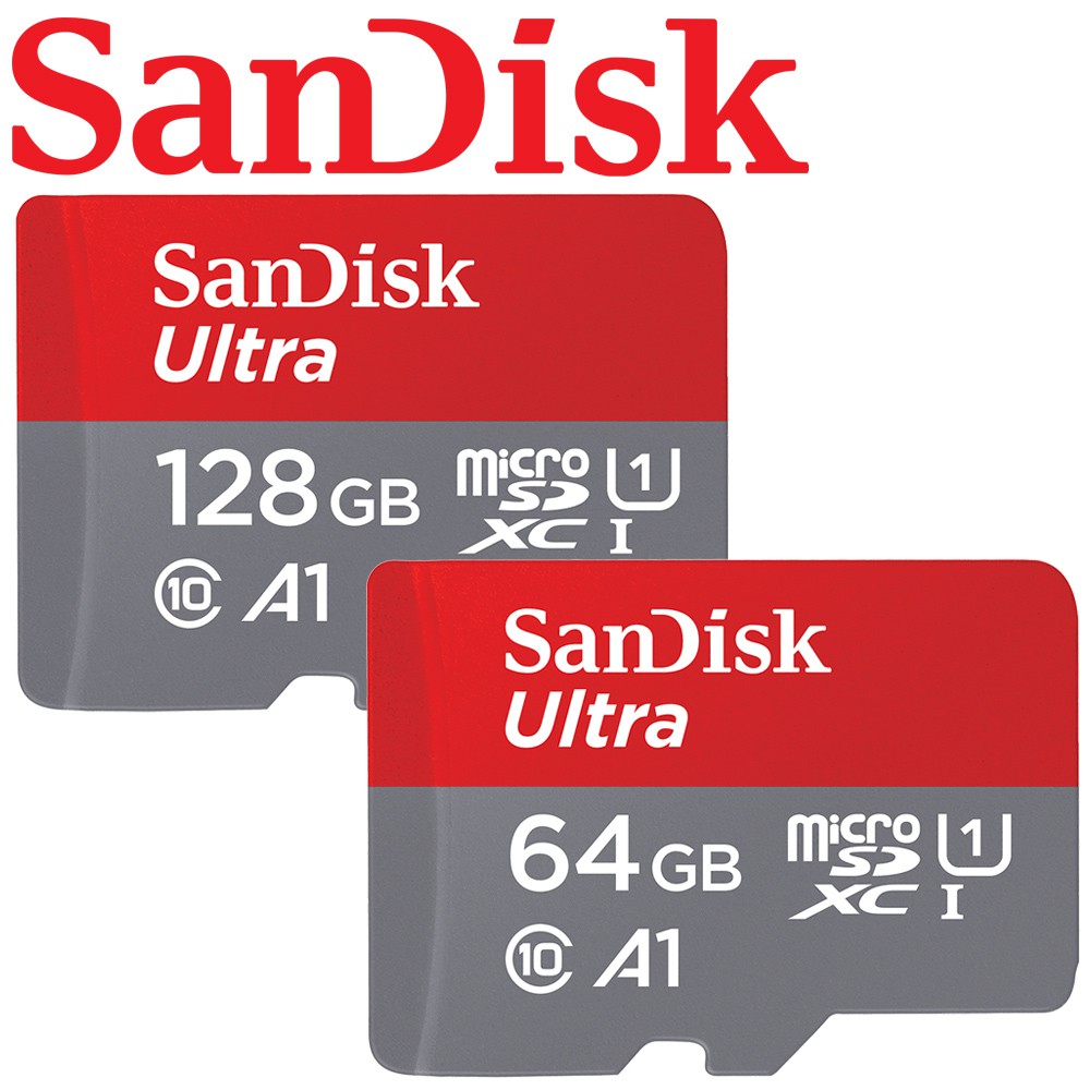 140MB/s SanDisk 128GB 64GB Ultra microSDXC TF 128G 64G 記憶卡