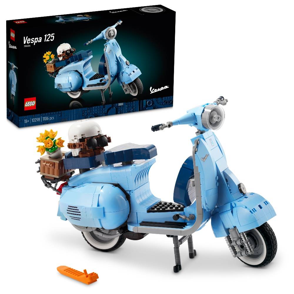 自取2200 {全新} LEGO 樂高 10298 偉士牌機車 Vespa 偉士牌 40517